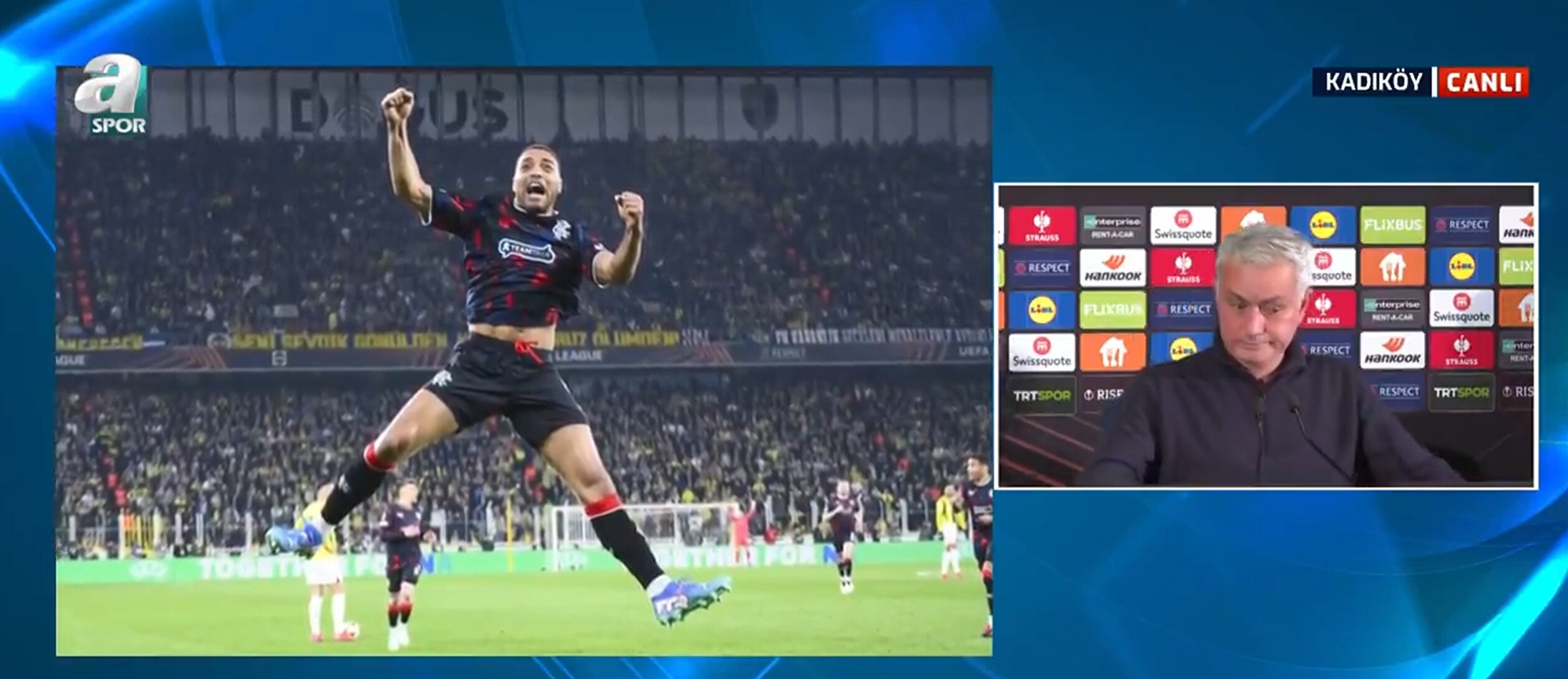 Jose Mourinho troluję dzienikarzy