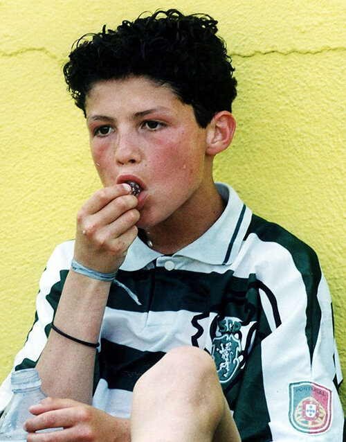 Ronaldo kiedy miał 15 lat