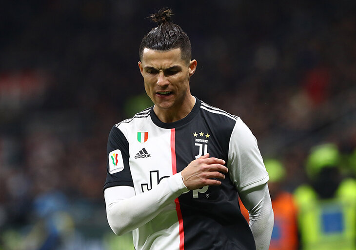 Cristiano Ronaldo kiedy miał 35 lat