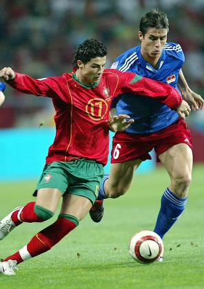 Mecz Portugalia Liechtenstein w 2005, Ronaldo